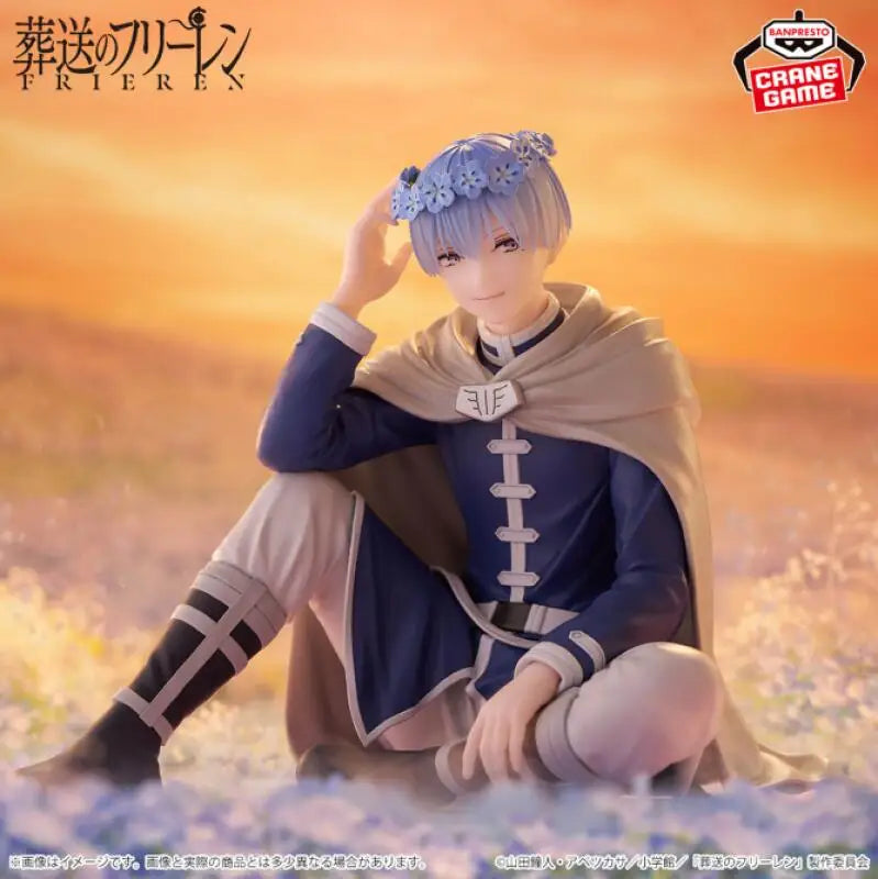 In Stock Original Genuine BANPRESTO Frieren:Beyond Journey's End ESPRESTO Flower Crown Himmel Figures Kids Toys Juguetes Models