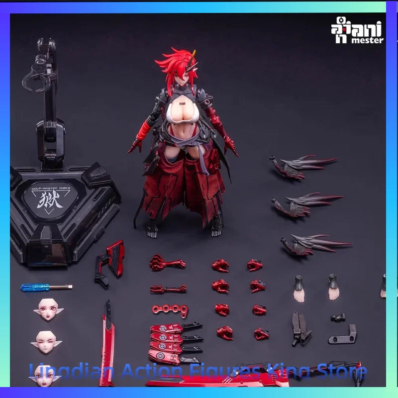 【IN STOCK】 Original Product 1/9 Action Figure Damianjiang Nuclear Reconstruction Raven Wolf Dog Unit Assault Type