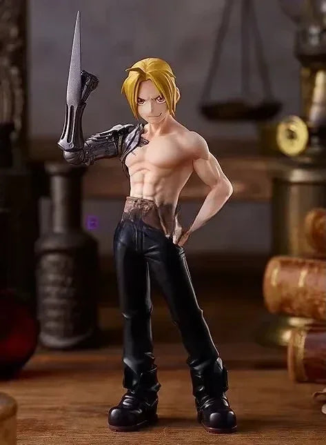 В наличност GSC-Pop Up Parade Fullmetal Alchemist Edward Elric Алфонс Елрик екшън фигурка, PVC играчка модел колекция подарък