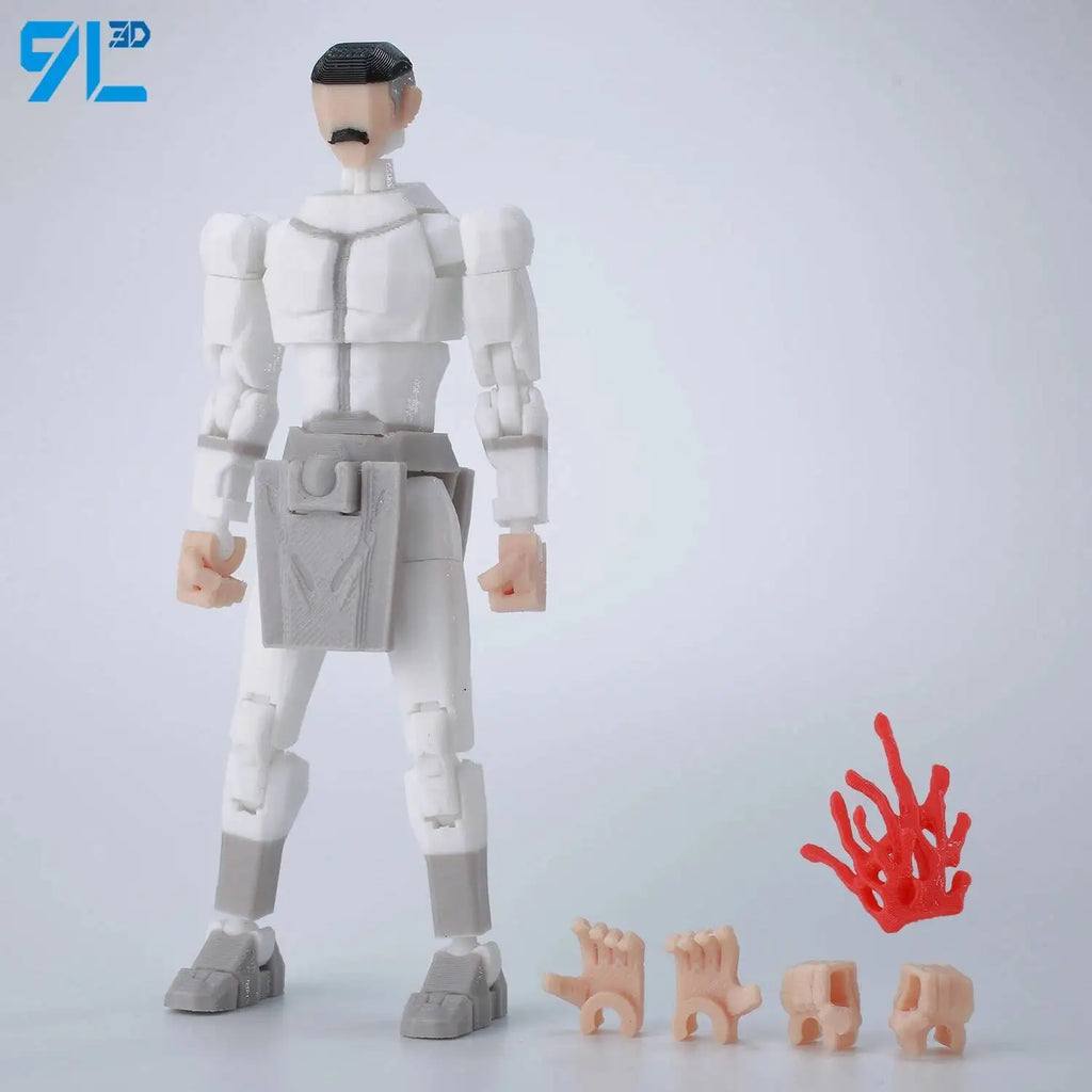 9L3D Superman Invincible Boy Batman Action Figure LUCKY13 Multi-Jointed Poseable T13 Titan13 Hero Model Dummy13 Collectible Toys