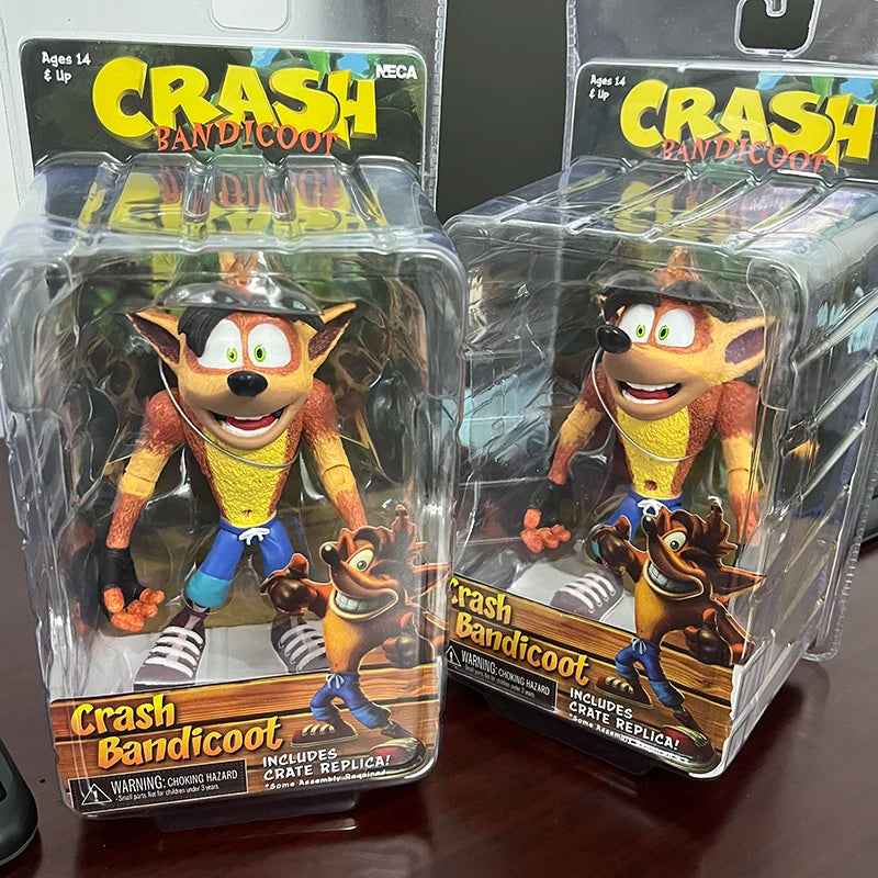 Crash Figure Game Crash Bandicoot Sane Trilogy Action Anime Figure Toy Doll Decoration Halloween Gifts