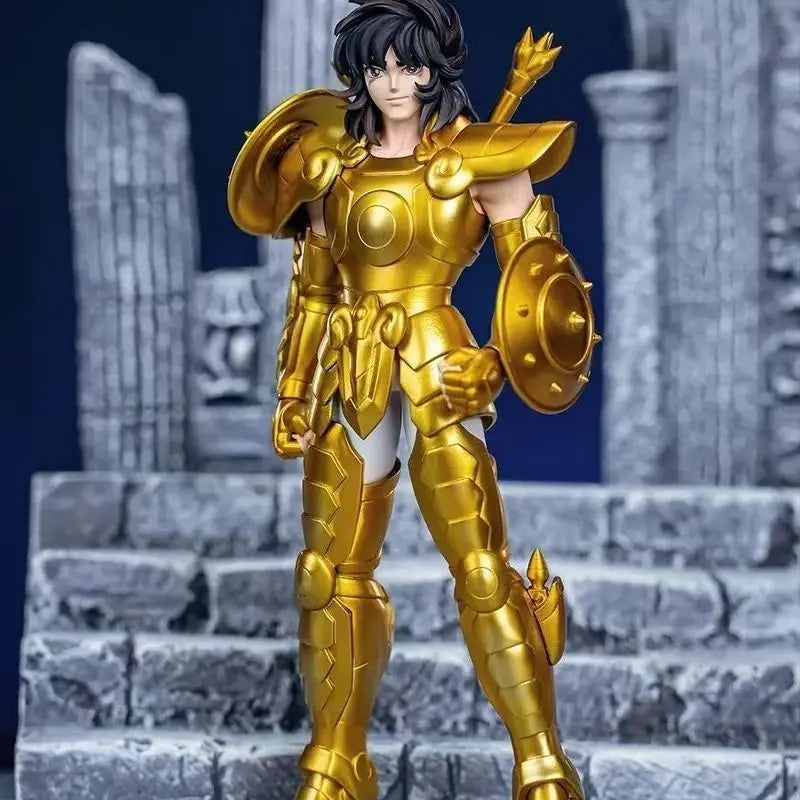 BANDAI in Stock Saint Cloth Myth EX Libra Boy Old Master Original Color Version Saint Seiya Figure Model Collection Toy Gift