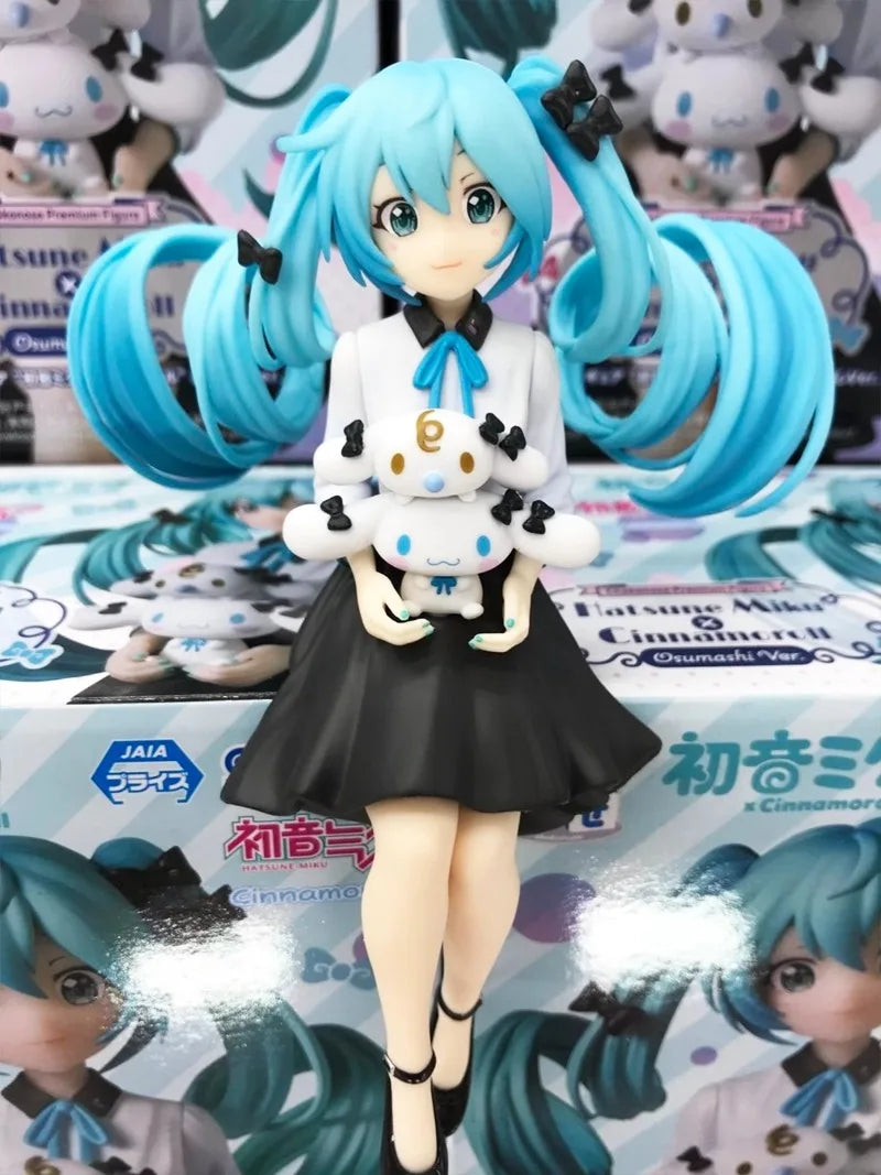 In Stock Original SEGA Luminasta Hatsune Miku Noddle Stopper Anime Figure Toys Action Figure PVC Model Collection Doll Gift