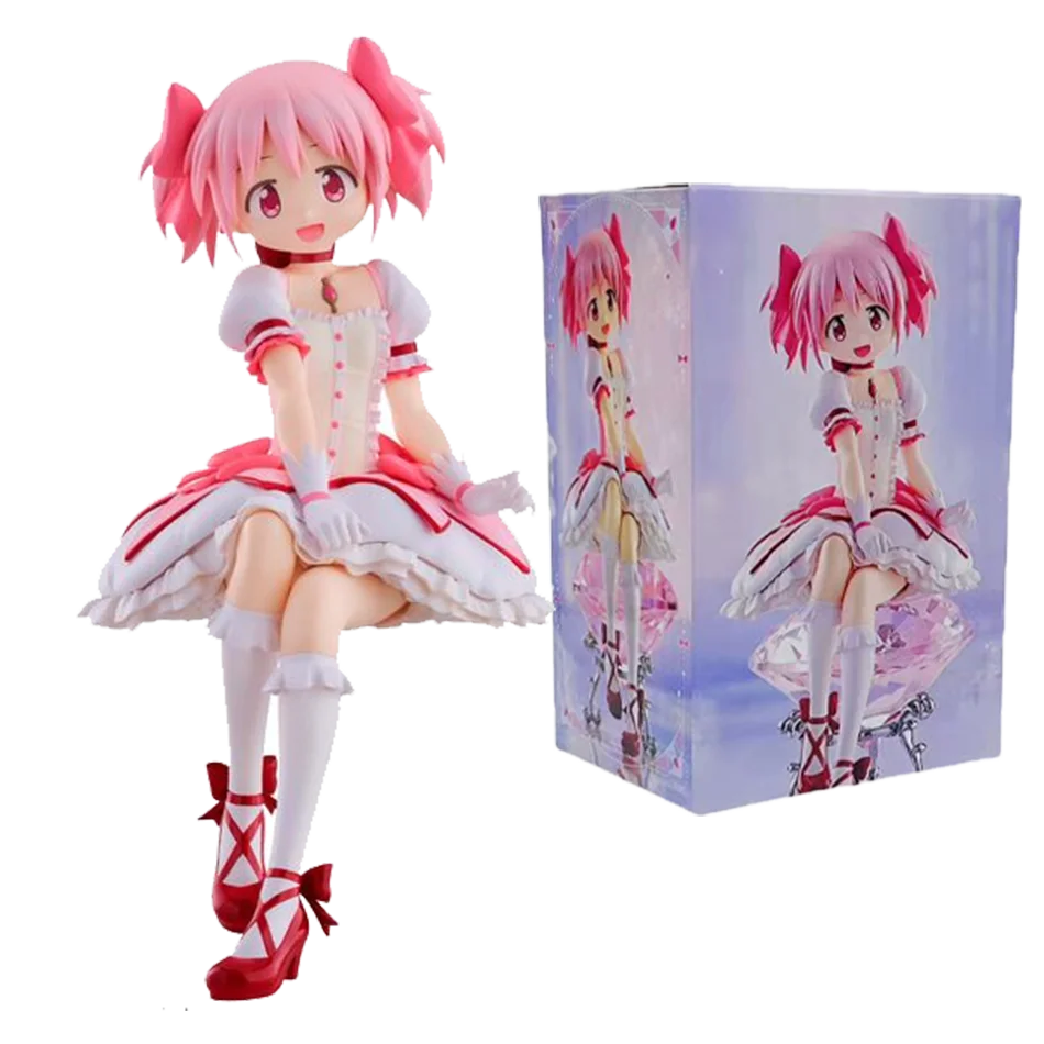 New Puella Magi Madoka Magica Aniem Figure Kaname Madoka Akemi Homura Action Figure Magic Girl Model Decor Doll Christmas Gift