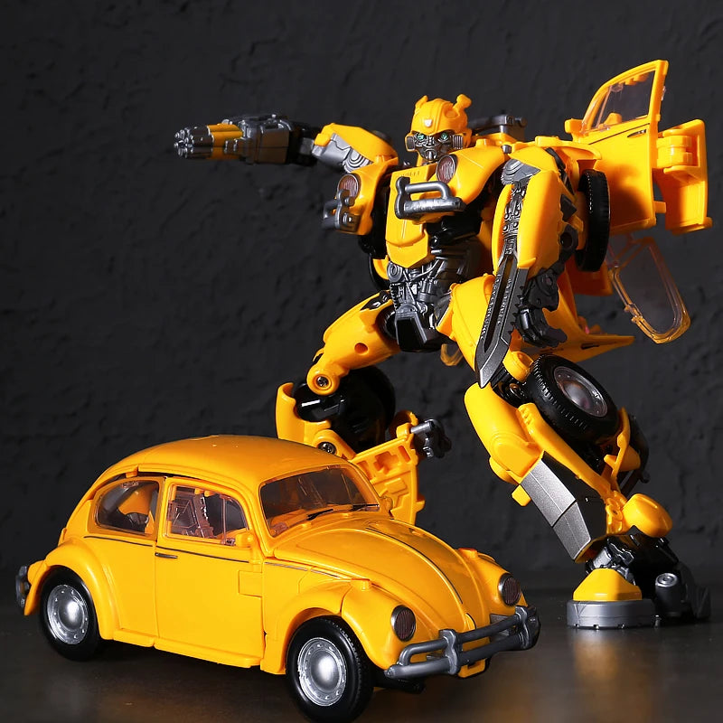 BMB New 21CM Big Transformation Toys Boy Movie 5 Robot Car Action Figures Anime Aircraft Model Classic Kids Gift YS-03 H6001-3