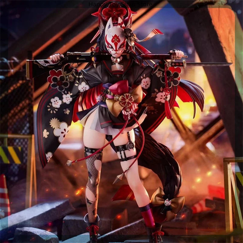 Blue Archive Wakamo Standing Position Game Girl Figure Model Statue Boys Collection Desktop Decoration Ornament Toys Gifts