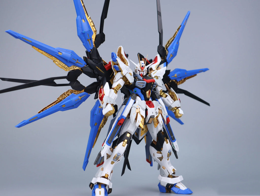Pianxin Strike Freedom Model Mg 1/100 Mgex Assembly Model In Stock Kit Ko Ver Action Figures Robot Plastic Model Toys Gifts