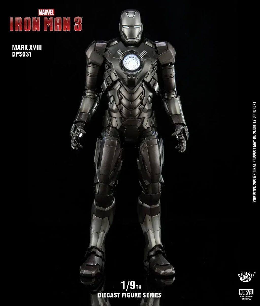 1:9 Mk8 Mk9 Mk11 Mk12 Mk13 Mk14 Marvel Iron Man Kingarts Ka Complete Alloy Toy Figure Assembled Collectible Model Gift Boy Deco