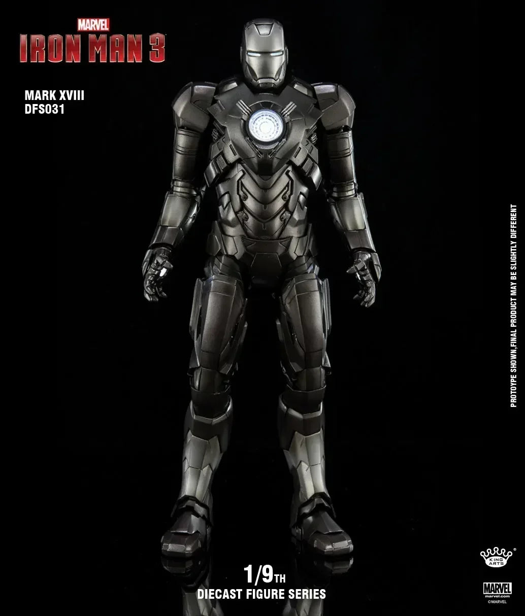 1:9 Mk8 Mk9 Mk11 Mk12 Mk13 Mk14 Marvel Iron Man Kingarts Ka Complete Alloy Toy Figure Assembled Collectible Model Gift Boy Deco