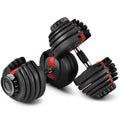 Auf Lager Fitness Freihanteln Langhanteln 24KG 52,5LB Fitnessgeräte Verstellbares Hantelset Für Bodybuilding