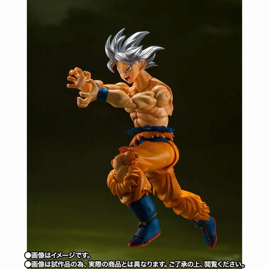 [Available] Bandai S.H.Figuarts Shf Son Goku Ultra Instinct Taro Toyota Edition Action Figure Toy Model Gift