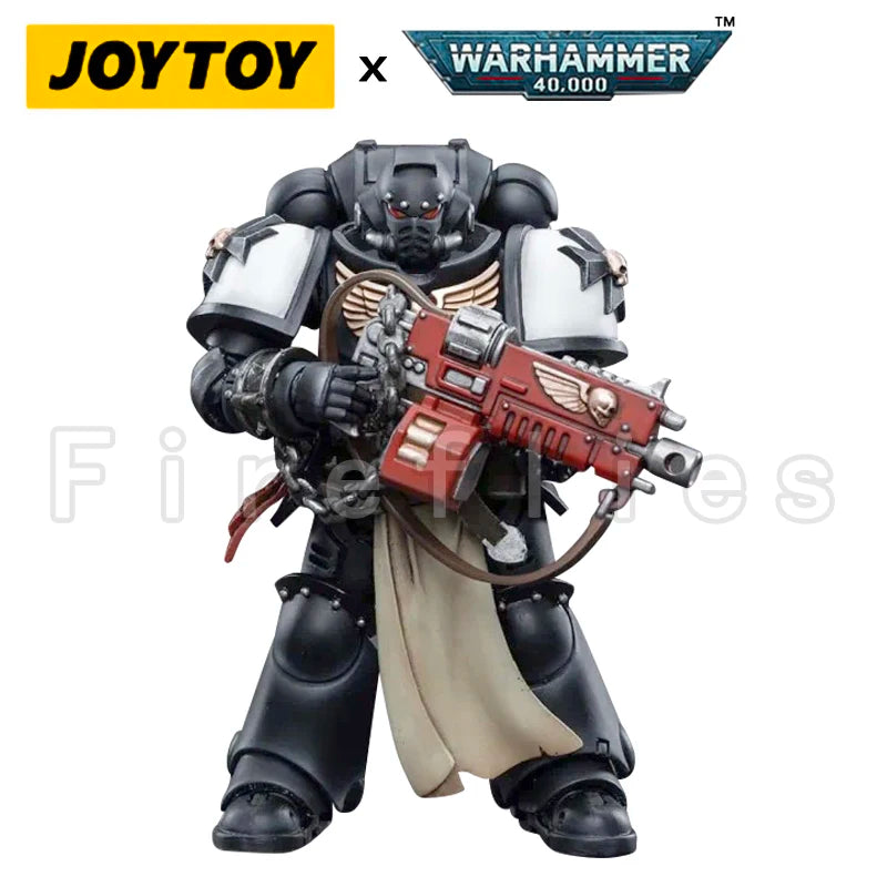 1/18 JOYTOY Action Figure 40K Black Templars Crusader Squad Anime Collection Toy