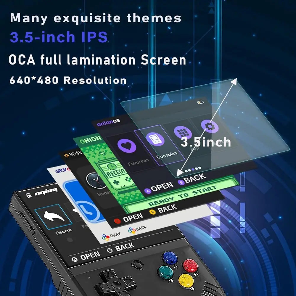 Miyoo Mini+ Classic Retro Handheld Game Console Players IPS Screen Portable Mini Plus Video Games Consoles Christmas Gift Pocket