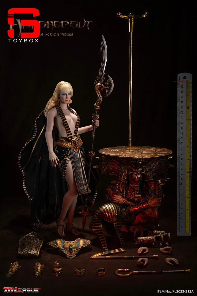 In Stock TBLeague PL2023-212 1/6 Egyptian Queen Hatshepsut Action Figure 12-inch Female Soldier Action Figure Full Set Toy Model