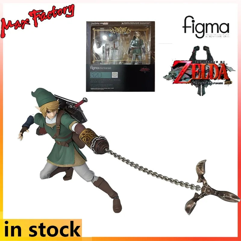 Max Figma Finished Product Movable Proportional Doll The Legend of Zelda: Twilight Princess Toys Model Festival Gift for Boys
