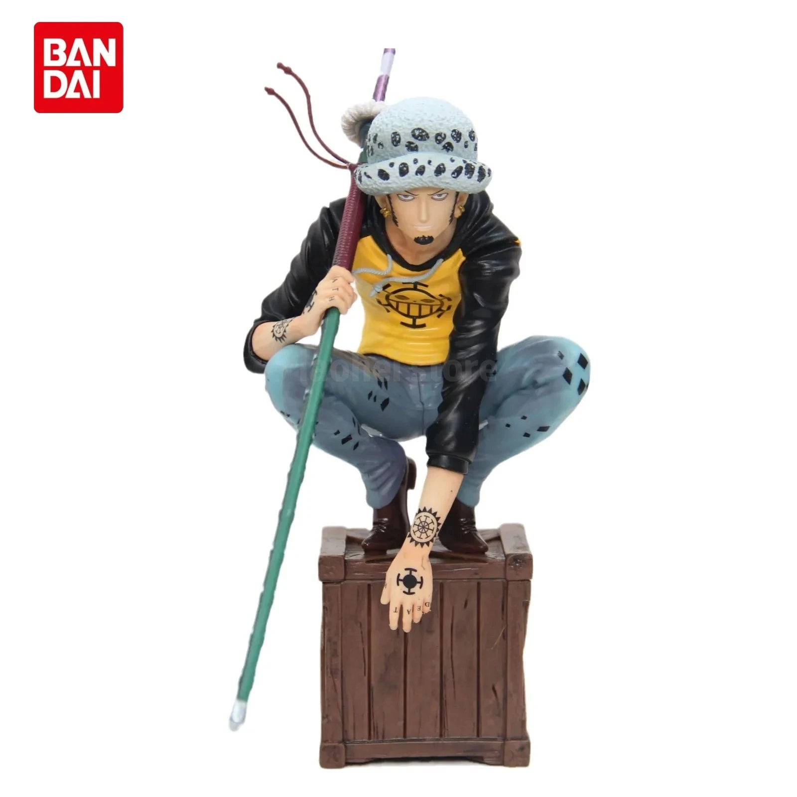 21cm One Piece Figures Trafalgar D. Water Law Action Figures Anime Pvc Model Statue Ornamen Collection Decoration Toys Gifts