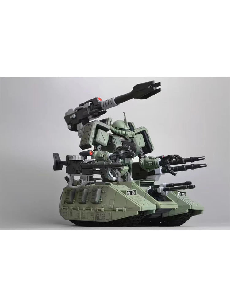 In Stock Motor King Mk 1/100 Ms-06V Green Zaku Tank Assembly Kit Principality of Zeon Gift Toy Collection for Kids Action Figure