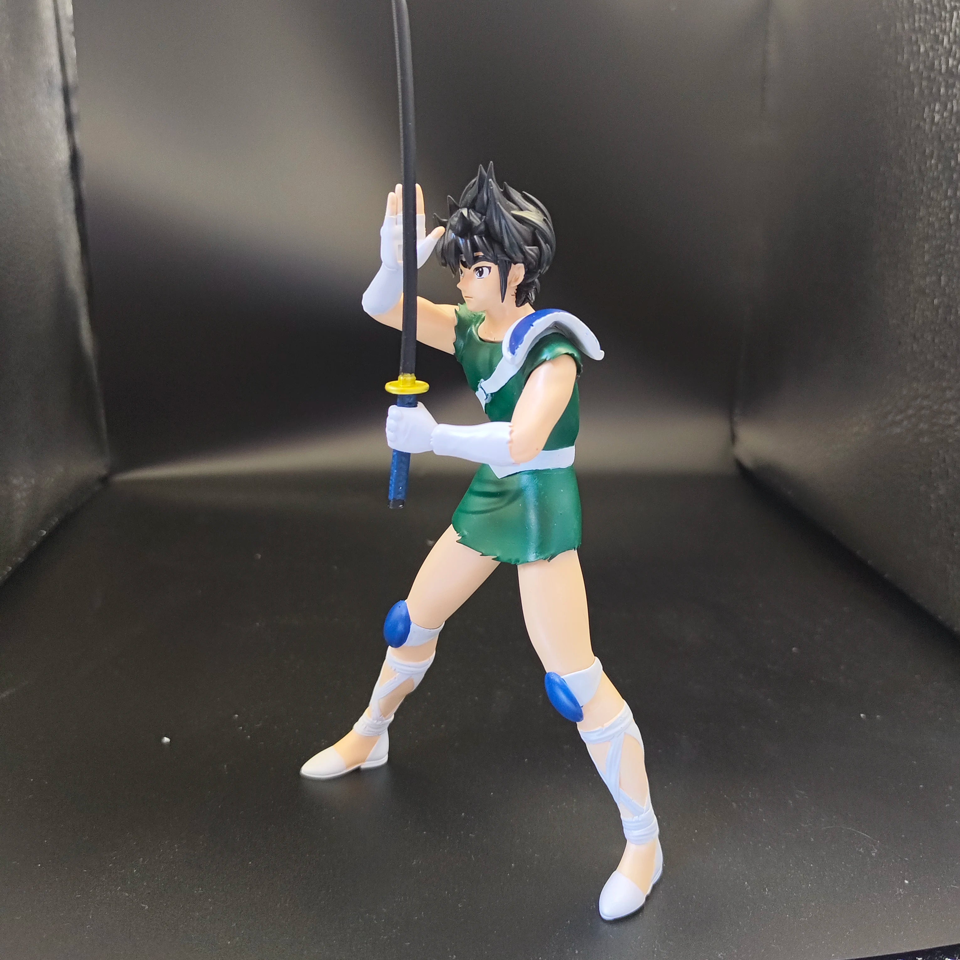 Saint Seiya - Seiya Casual Wear with Sword Resin Statue Model Collectible Figure Toy