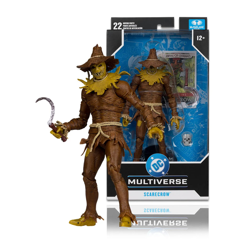 Mcfarlane Toys Hush The Riddler /Scarecrow/Batman Earth-2/Batgirl 18cm Action Figure DC Multiverse Model Doll