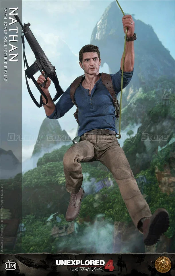 【In Stock】Original LIMTOYS LIM012 UNCHARTED 4: A Thief's End Nathan Drake 1/6 Action Figure Model Toy Gift