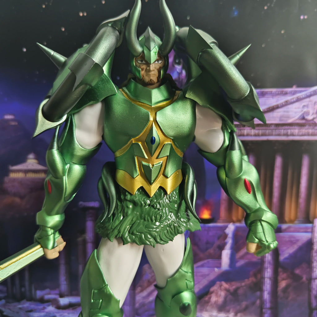 Collectible Saint Seiya Soul of Gold Fafnir the Evil Dragon Nidhogg Heracles Tanngrisnir Resin Model Toy