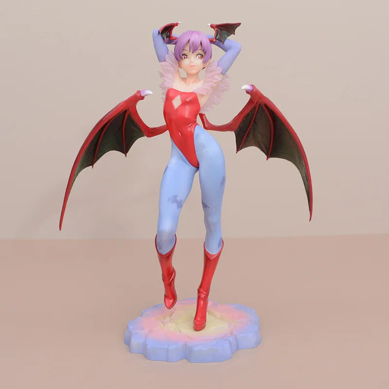 21cm Demon Warrior Lilith Standing Position Action Game Figure Model Statue Boys Collection Desktop Decoration Ornament Toy Gift