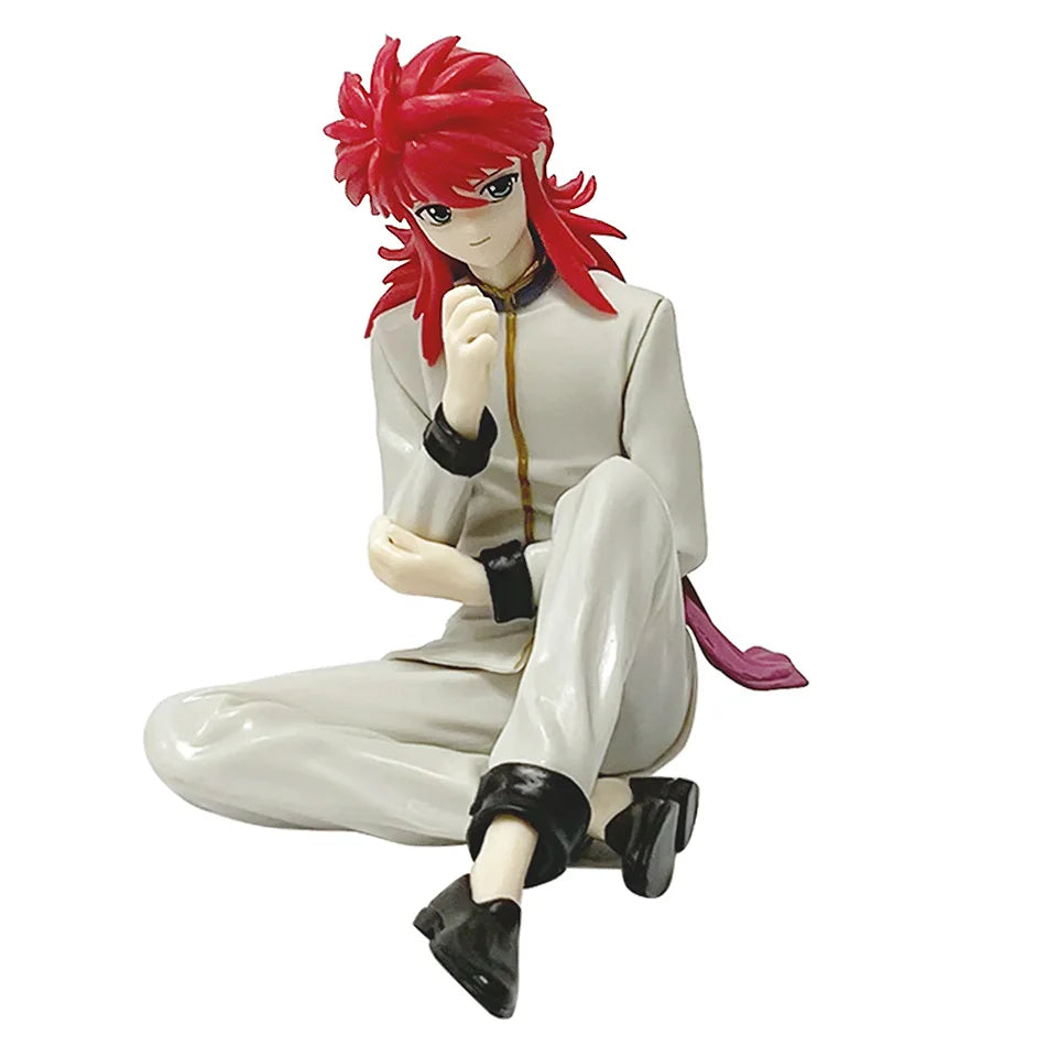 YuYu Hakusho Anime Figure Toys 8cm 2Pcs Set Urameshi Yuusuk Kurama  Minamino Shuuichi Action Figure Pvc Model Doll Children Gift