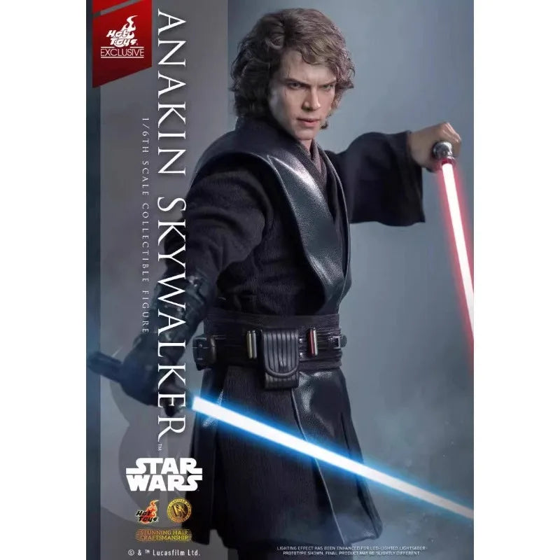 24-hour Shipping HotToys HT DX34AE Anakin Skywalker Hair Transplant Version Star Wars 3 Action Figures Gift Collection