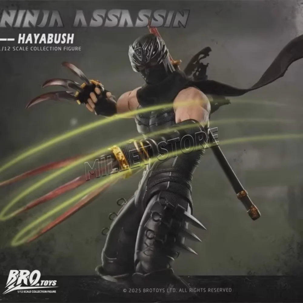 Brand-new Spot 1/12 Ninja Warrior Ninja Assassin Dragon Falcon Falcon Dragon Movable Doll Handicraft