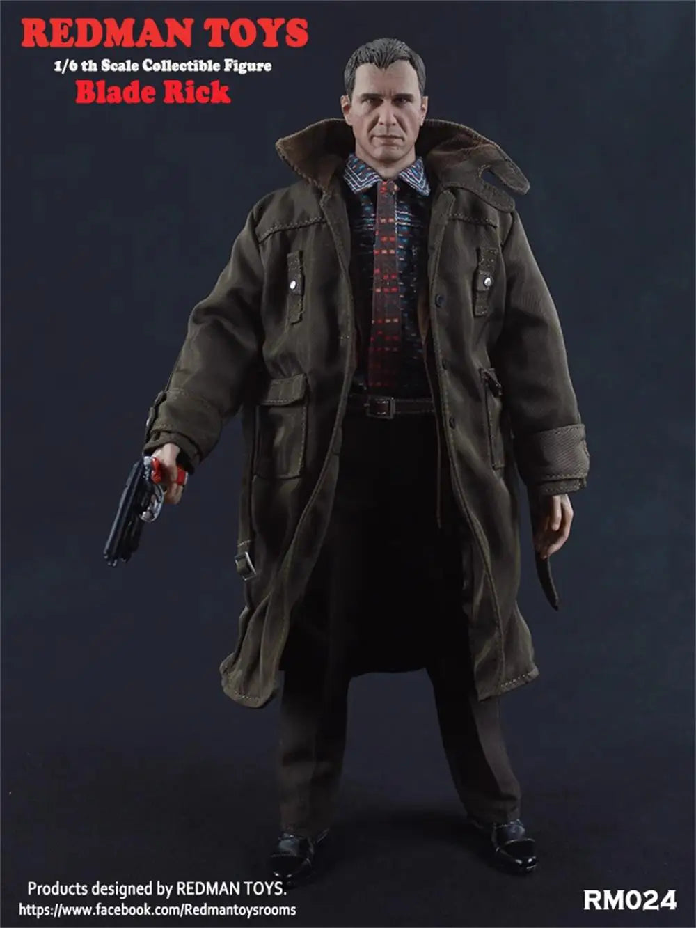 In Stock For Sale 1/6 Redman Toys RM024 Soldier Doll Killer Rick Full Set Moveable Action Figure About 12" Gift For Fans Collect