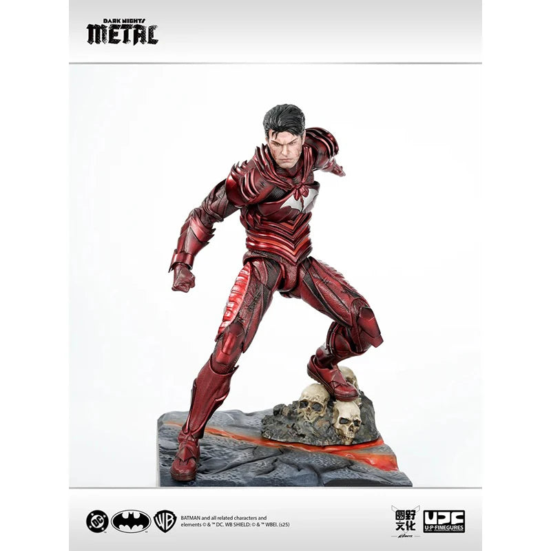 100% Original LPZZ U-P-Finegures UPF Dark Nights Metal Batman The Red Death 1/12  Genuine In Stock Figure Model Toys