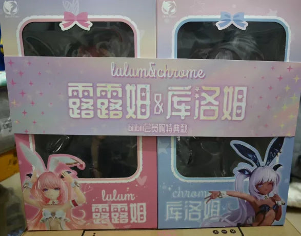 New Genuine Bearpanda Lulum & Kurom 1/6 Temperature-Sensitive Paint & Tracking Eyes Figurine Action Figure Merchandise In Stock