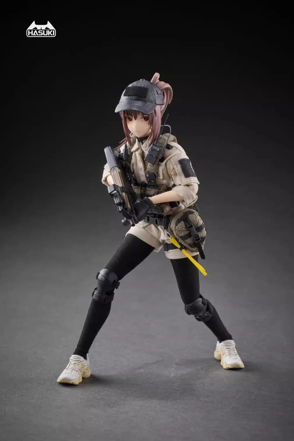 HASUKI PA006 1/12 Female Soldier Pocket Art Guard Full Set 6'' Action Figures Model Toy In Stock