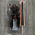25 см Аниме Berserk Guts Екшън фигурка Броня Черен мечоносец Фигурка Настолен модел Орнаменти Колекция Подаръци за рожден ден