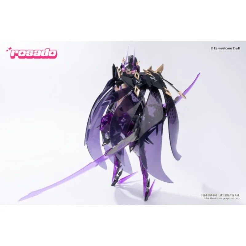 He Cheng Zhi Zao Original MODEL KIT Rosado Project Star Flower·Black Iris Anime Figure Assembly Model Toys Model Gifts for Boys