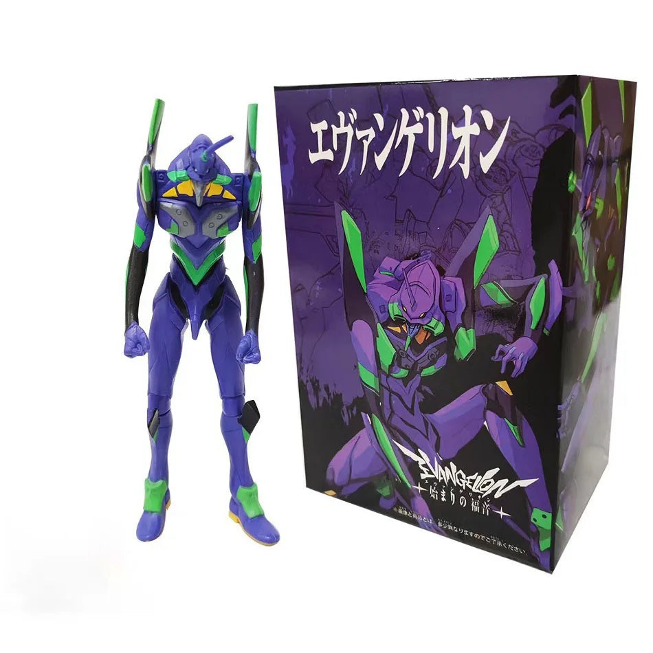 7 styles Anime Figure EVA Genesis Evangelion Unit-01 Ikari Shinji No.1 Joint mobility Mech Warrior Model Toys Birthday Gift