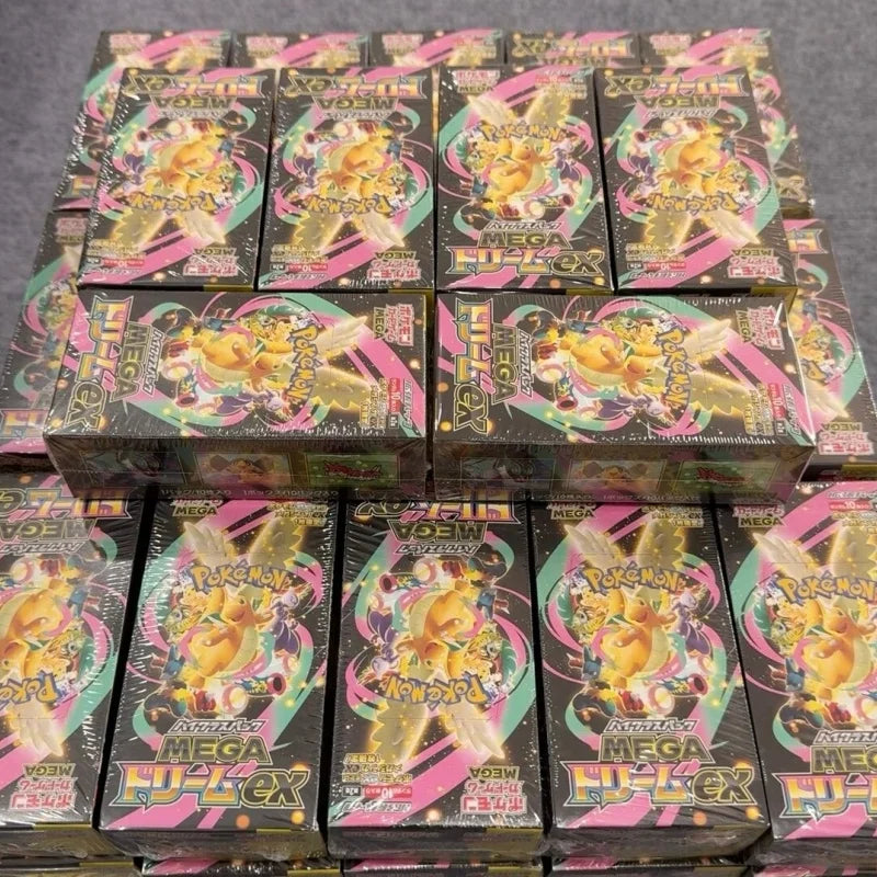 In Stock Original PKM PTCG Mega MEGA Dream ex Phantasmal Flames Mega Lucario Booster Japanese version Collection Surprise Cards