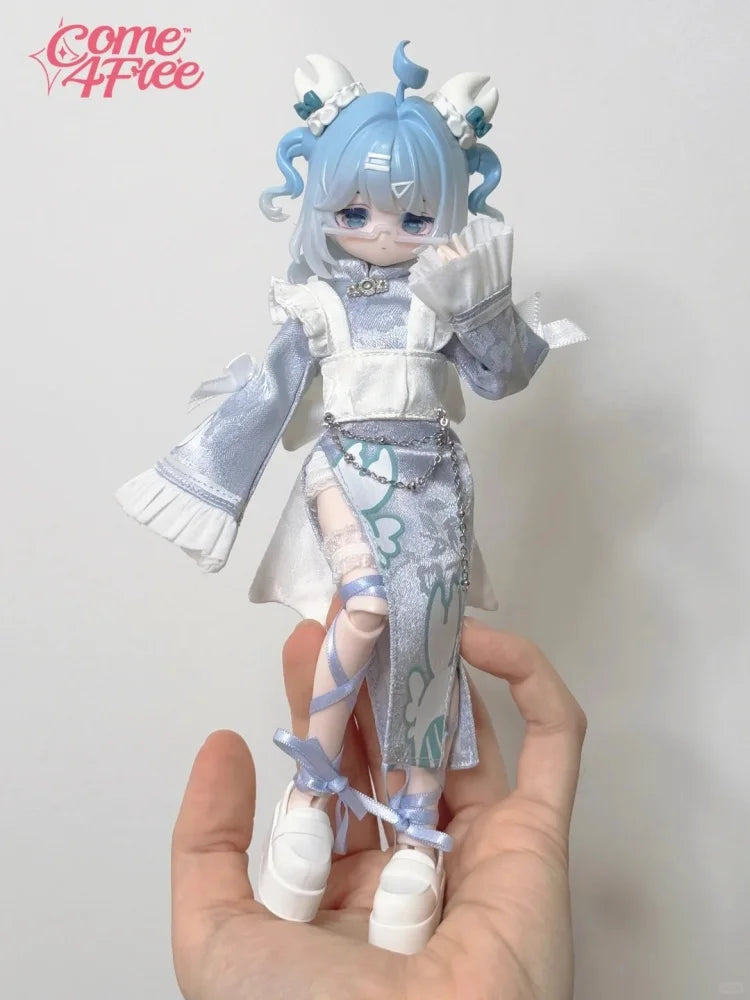 Come4free Minty 1/8 Bjd Ocean Gem Series Blind Box Articulated Action Figure 8-Point Supermodel Collectible Toy For Trendy Play