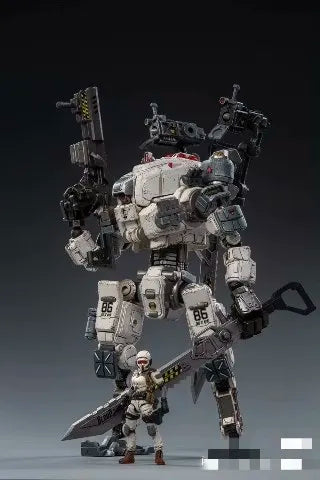 In Stock 1/25 Strengthen Steel Bone Male Soldier Armour Grey Mechanical Action Figure Model Collection Toys Gifts For Boys