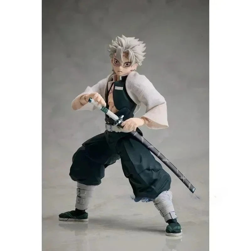 In Stock Buzzmod Demon Slayer Wind Pillar Immortal Kawa Shiya ANIPLEX Figure Model Collection Toy Gift