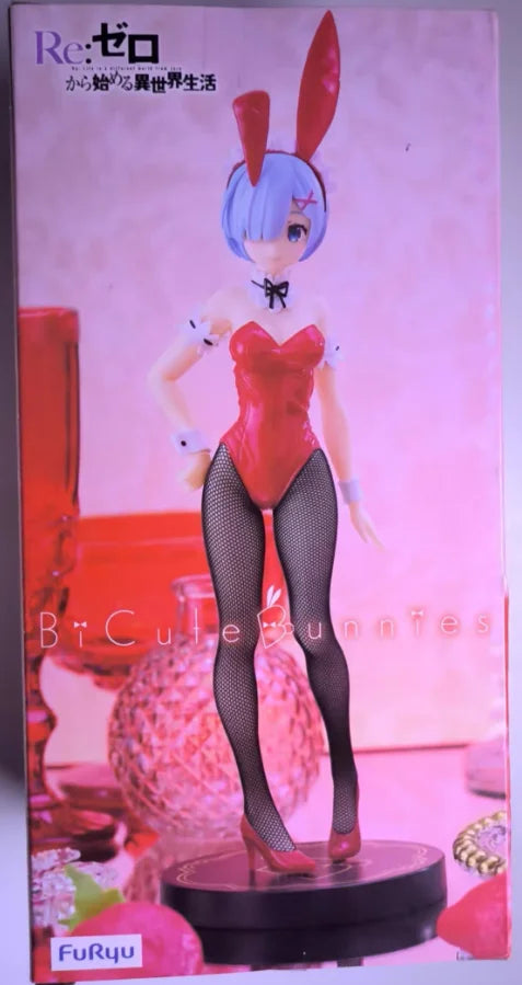 【SF】In Stock Original FuRyu BiCute Bunnies Re Life in Another World From Zero Season 2 REM Figures Collection Gift Anime