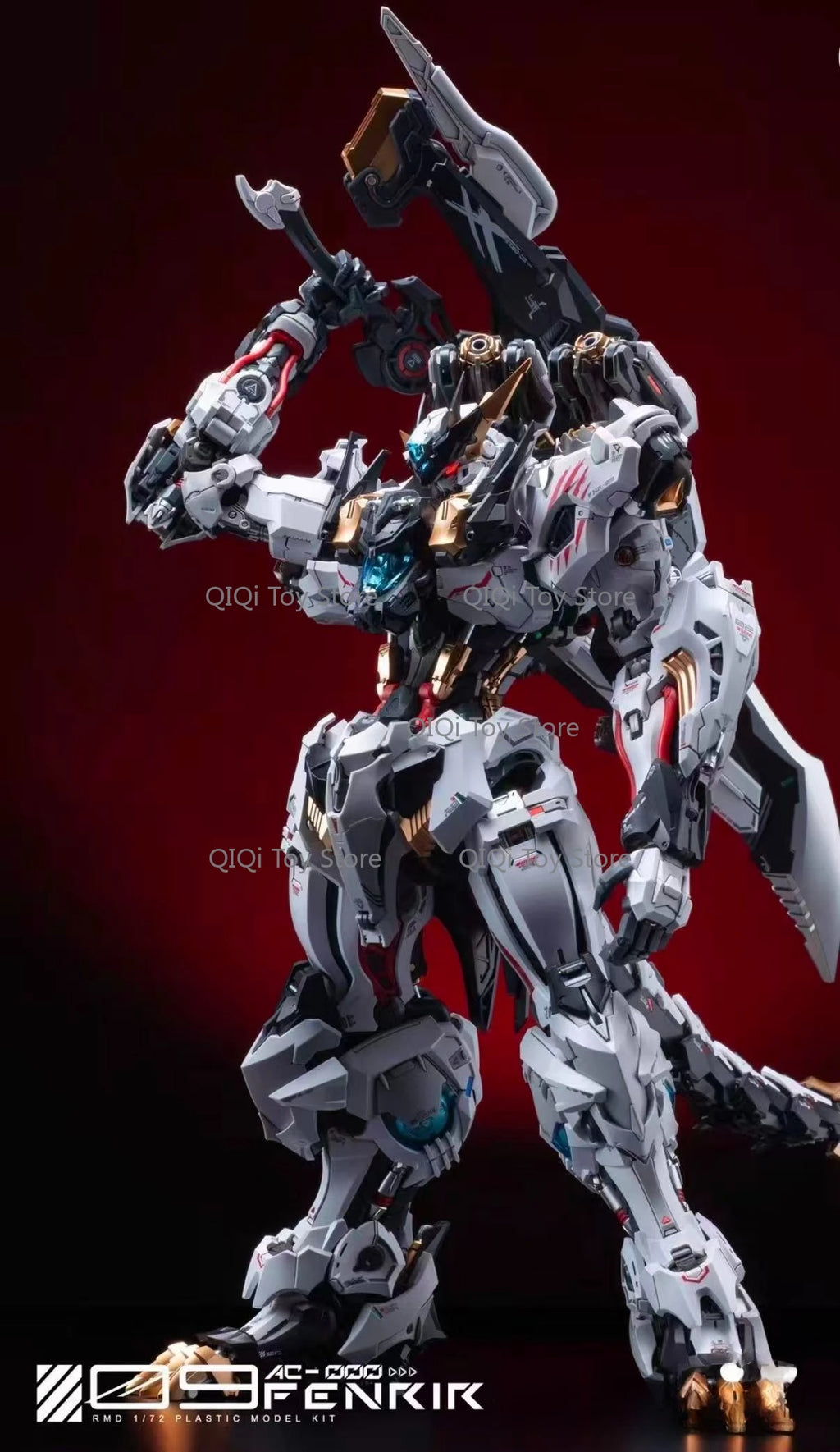 In stock Infinite Nova Fenrir Infinite Dimension 1/72 Mecha Assembled Model