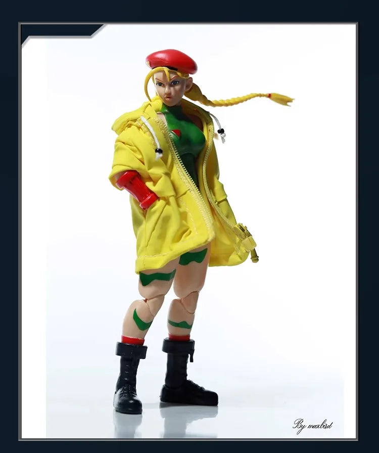 JLDZ Jada Toys 1/12 Female Soldier Cammy Yellow Coat Model Accessories Fit 6'' Action Figure Body In Stock