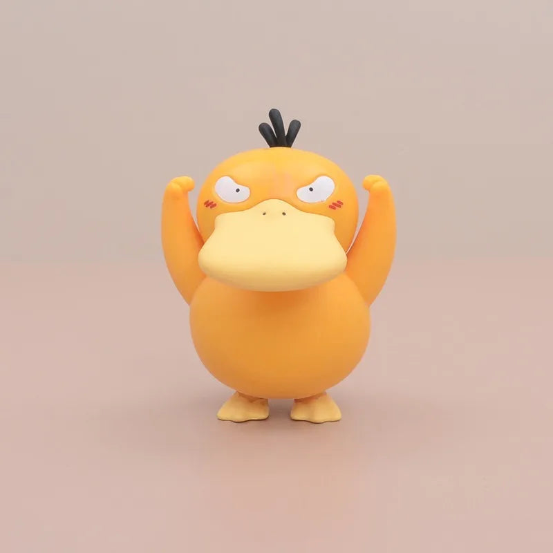 Pokemon Pikachu Psyduck Doll Anime Action Figure Cute Toy Car Desk Q Figural Merchandise Decoration Model Children Birthday Gift