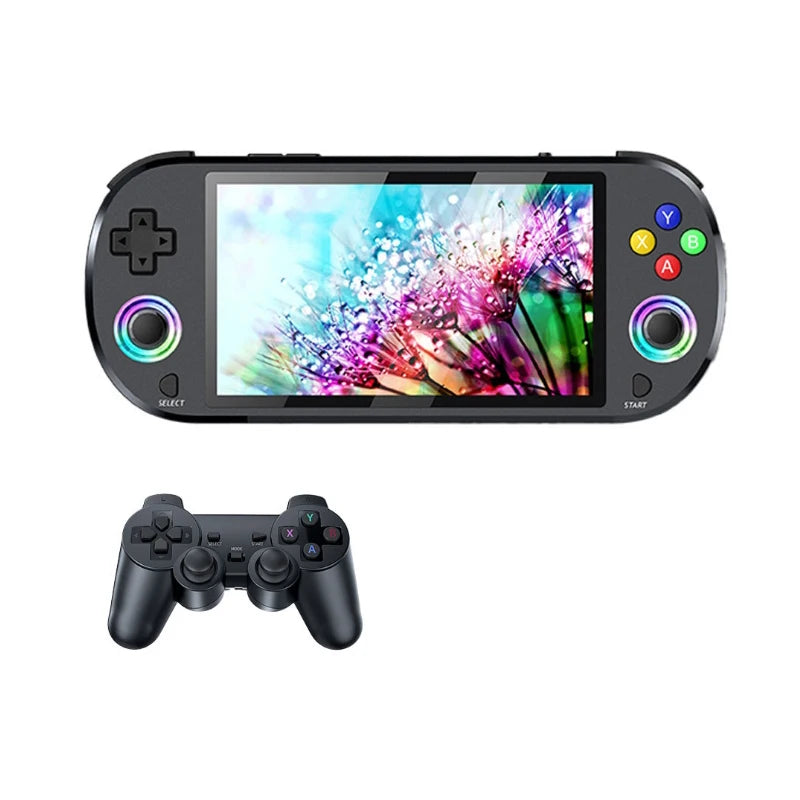 Retro-Handheld-Spielkonsole M22pro HD 1920 * 1080 5,0-Zoll-IPS-Display unterstützt LINUX für tragbaren PSP-Taschenvideoplayer 