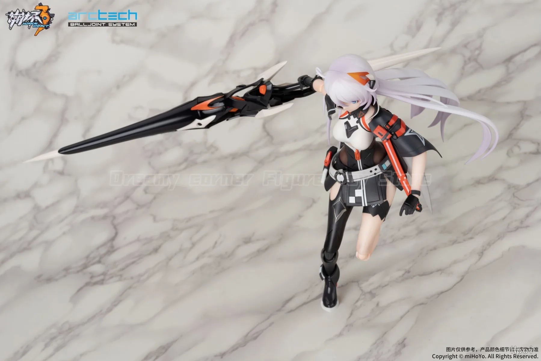 【In Stock】Original APEX-TOYS MiHoYo ARCTECH Honkai Impact 3 Kiana Kaslana Sky Ranger Ver 1/8 Action Figure Model Collection Toy