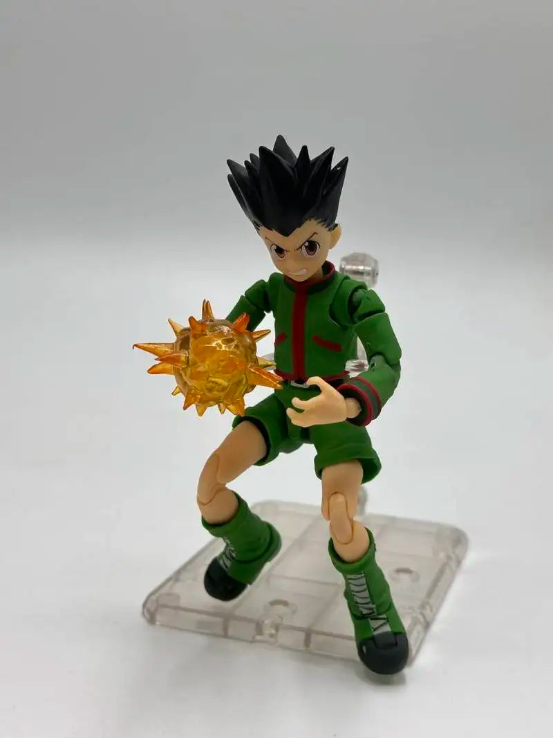 In Stock Shf Figuarts Shf Hunter X Hunter Killua Zoldyck Gon Anime Action Figure Model Finished Ornaments Gift Collection Toys