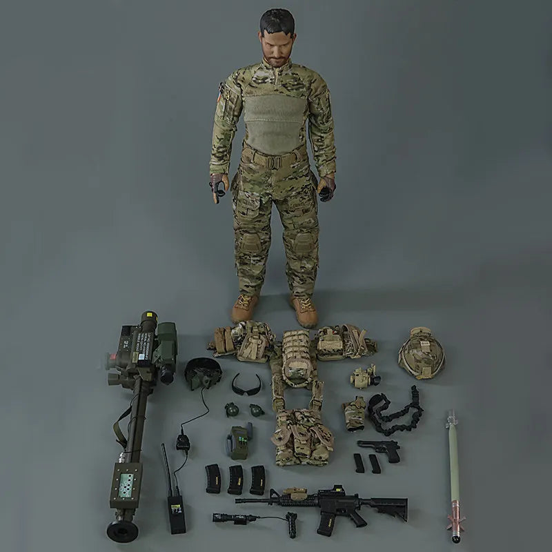 In Stock Toys 1/6 Scale M021 Cqb Cia Special Forces Action Figure Full Set Military Soldier Model Accessories Collection Gift