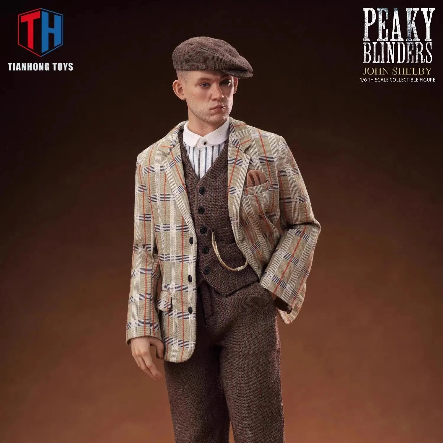 1/6 THTOYS THA002 Peaky Blinders John Shelby Civilia Action Figure Highly Detailed Collectible Poseable Doll Movie Products