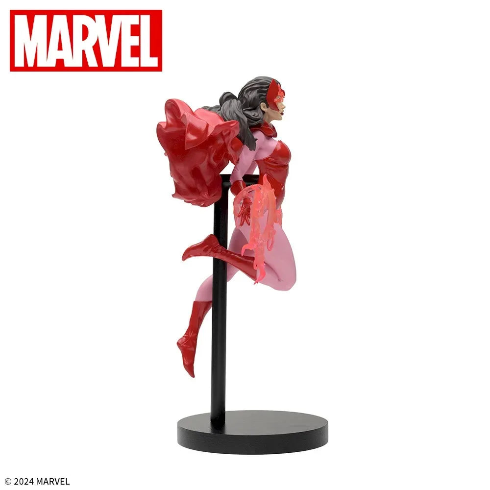 In Stock SEGA Original Genuine Marvel Comics Wanda Vision Scarlet Witch Wanda Django Maximoff 16cm Collections Model Toy Figures
